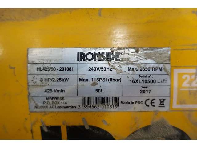 Compressor ironside - afbeelding 6 van  6