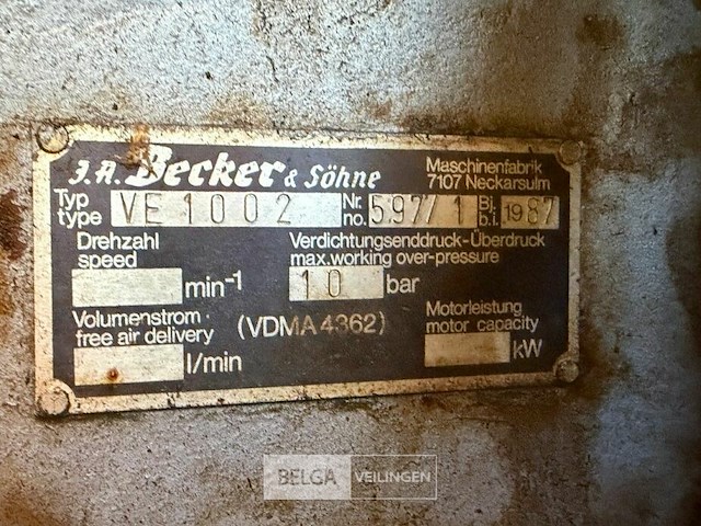 Compressor jab-becker - afbeelding 6 van  8