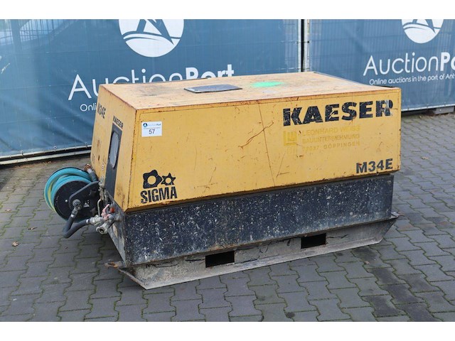 Compressor kaeser m34e elektrisch 7bar 2014 - afbeelding 1 van  1