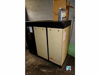 Compressor met tank