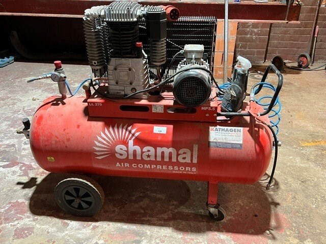 Compressor shamal k30/270 lt276, 380 v (47) - afbeelding 1 van  5
