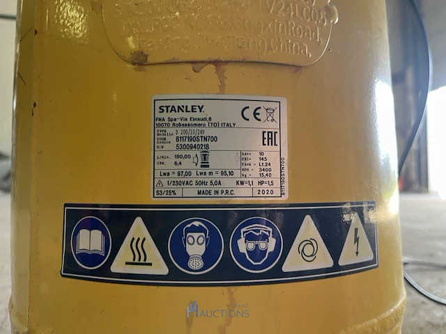 Compressor stanley d 200/10/24v - afbeelding 5 van  5
