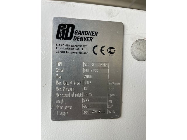 Compressor vs40 - afbeelding 2 van  3