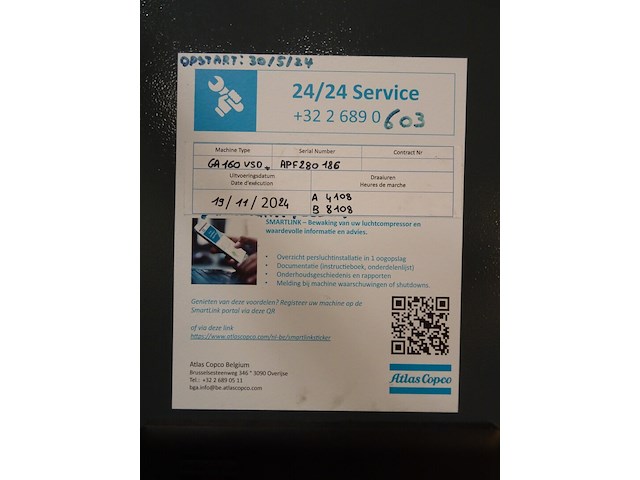 Compressoren atlas copco + 3x drukvat/ 2x droger - afbeelding 39 van  42