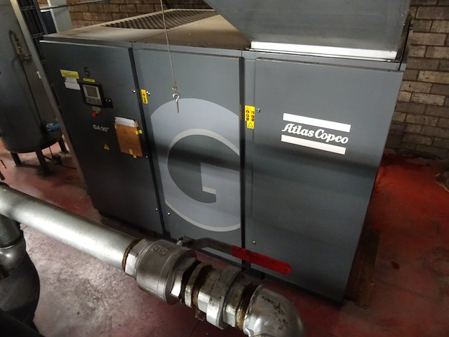 Compressoren atlas copco + 3x drukvat/ 2x droger - afbeelding 40 van  42