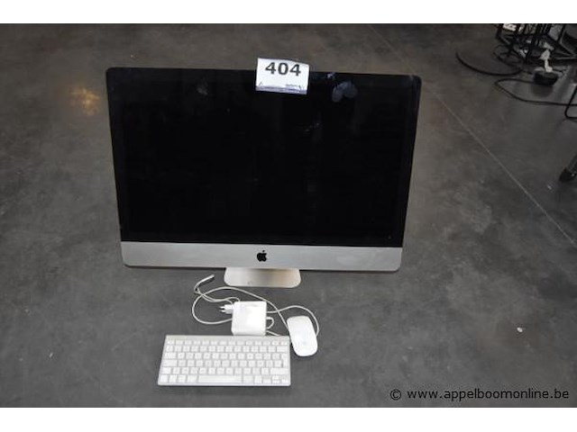 Computer apple imac, type a1419, werking niet gekend, mogelijks icloud locked - afbeelding 1 van  2