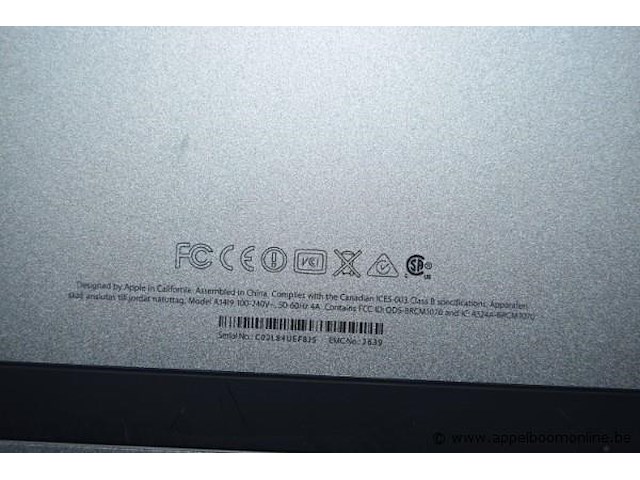 Computer apple imac, type a1419, werking niet gekend, mogelijks icloud locked - afbeelding 2 van  2