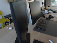 Computer fujitsu + 2x scherm samsung/ hp - afbeelding 2 van  3
