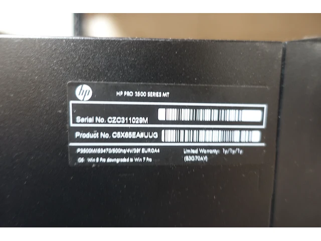 Computer hp pro - afbeelding 4 van  4