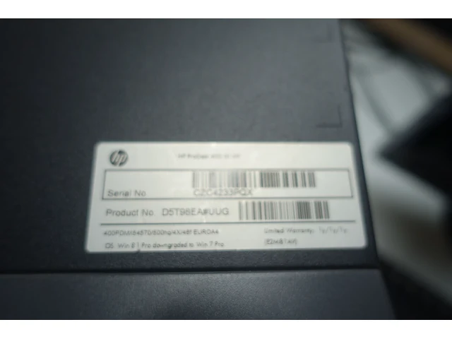 Computer hp prodesk - afbeelding 3 van  4