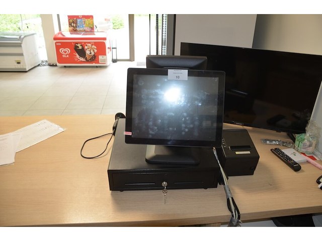 Computerkassa pos terminal t320+ met scanner en printer - afbeelding 1 van  8
