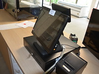 Computerkassa pos terminal t320+ met scanner en printer - afbeelding 3 van  8