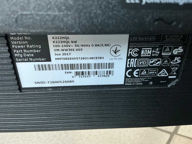 Computerscherm (2x) - afbeelding 3 van  5