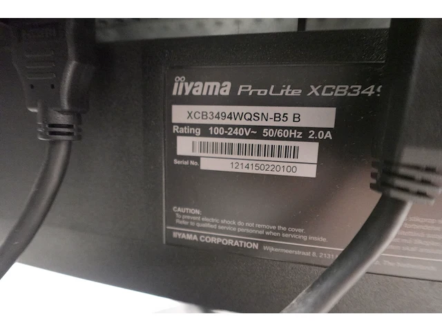 Computerscherm iiyama - afbeelding 4 van  4