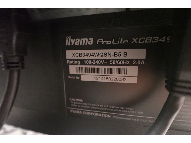 Computerscherm iiyama - afbeelding 4 van  4