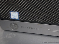 Computerset hp elitedesk, intel core i7 vpro 7th gen, 2 tft schermen hp, werking niet gekend - afbeelding 2 van  2