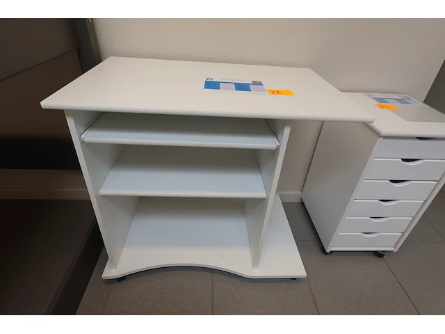 Computertafel op wielen adda - afbeelding 1 van  3