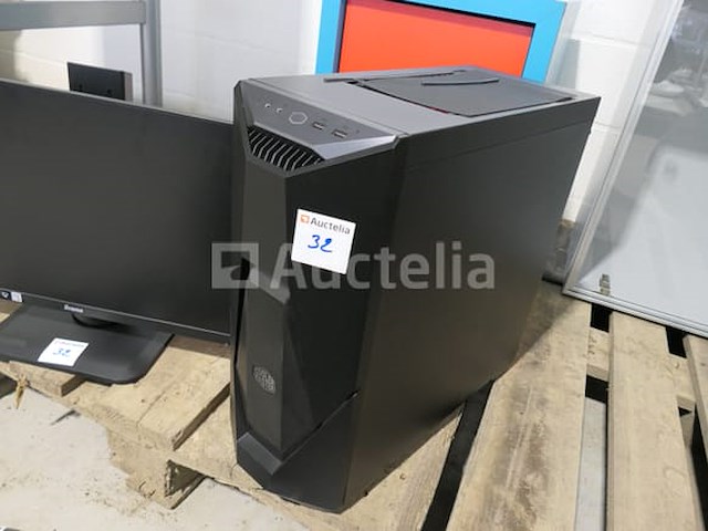 Computertoren, scherm, toetsenbord, muis - afbeelding 2 van  13