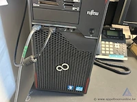 Computerwerkstation fujitsu intel core i3 inclusief toetsenbord hp, muis logitech en bureautelefoon yealink, , met twee monitoren hp werking niet gekend. - afbeelding 3 van  3