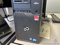 Computerwerkstation fujitsu met intel core i7 processor en windows 7, inclusief hp monitor, toetsenbord en muis. werking niet gekend. - afbeelding 2 van  3