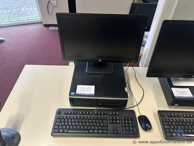 Computerwerkstation hp, intel core i3 processor. werking niet gekend. - afbeelding 2 van  2