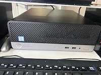 Computerwerkstation hp prodesk, intel core i5 processor, inclusief iiyama monitor, hp toetsenbord, hp muis en logitech luidspreker. werking niet gekend. - afbeelding 2 van  2