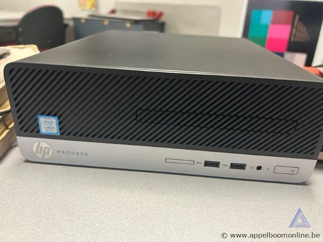 Computerwerkstation hp prodesk, intel core i5 processor, inclusief twee monitoren hp elitedisplay e240c, toetsenbord en muis. werking niet gekend. - afbeelding 3 van  3