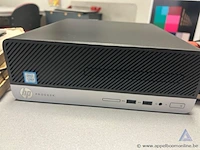 Computerwerkstation hp prodesk, intel core i5 processor, inclusief twee monitoren hp elitedisplay e240c, toetsenbord en muis. werking niet gekend. - afbeelding 3 van  3