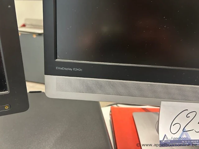 Computerwerkstation hp prodesk, intel core i5 processor, inclusief twee monitoren hp elitedisplay e240c, toetsenbord en muis. werking niet gekend. - afbeelding 2 van  3