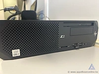 Computerwerkstation hp z2, intel core i7 processor, inclusief twee monitoren en toetsenbord. werking niet gekend. - afbeelding 2 van  2