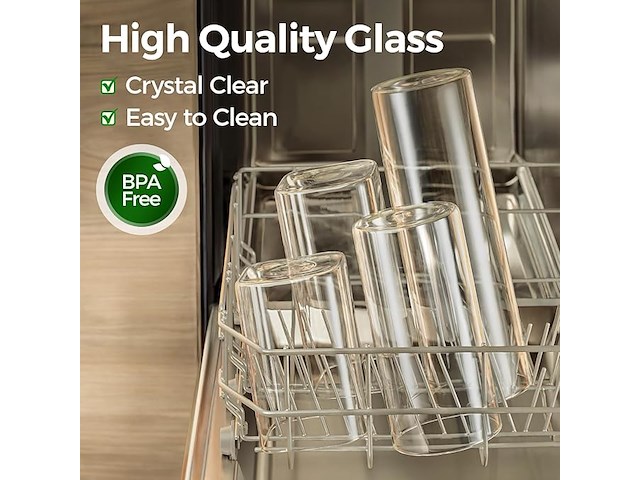 Comsaf glazen voorraadpot (set van 3) - afbeelding 4 van  4