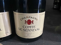Comte de senneval flessen champagne (24x) - afbeelding 2 van  2