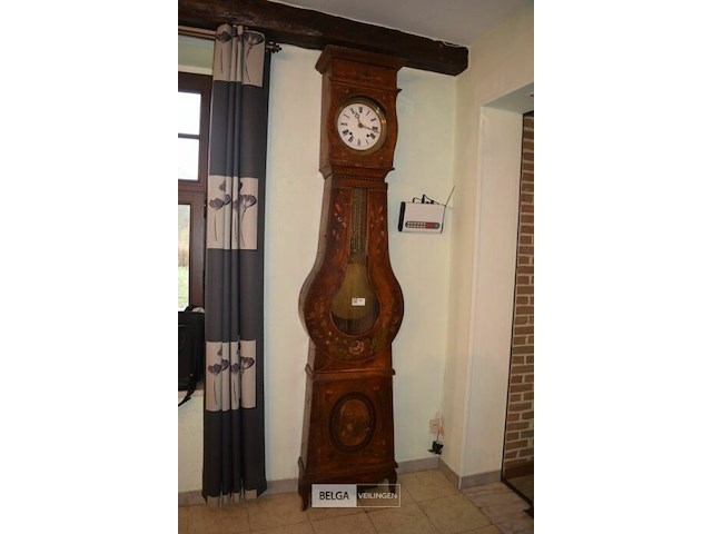 Comtoise stijl houten staande klok - afbeelding 1 van  5