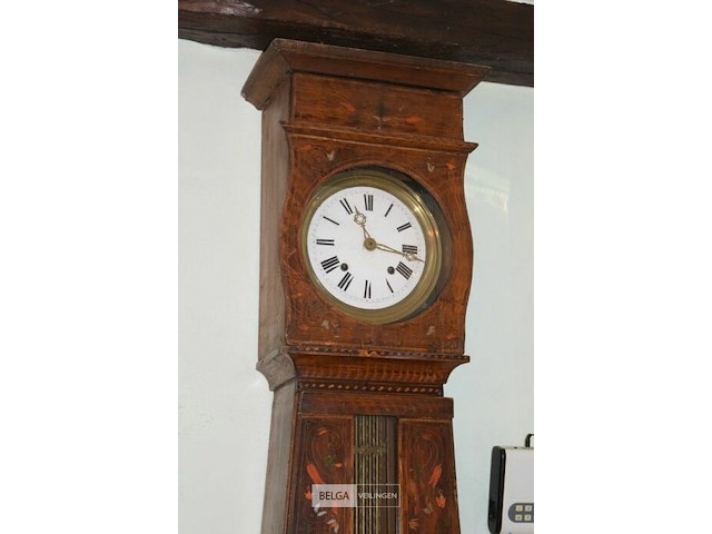 Comtoise stijl houten staande klok - afbeelding 2 van  5