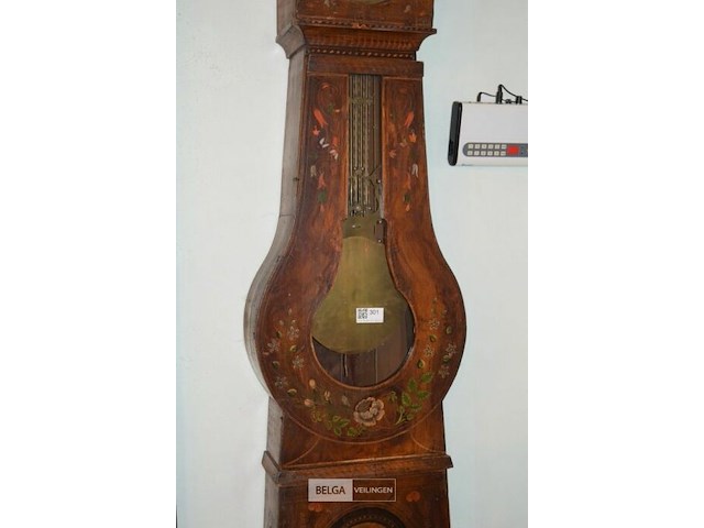 Comtoise stijl houten staande klok - afbeelding 3 van  5