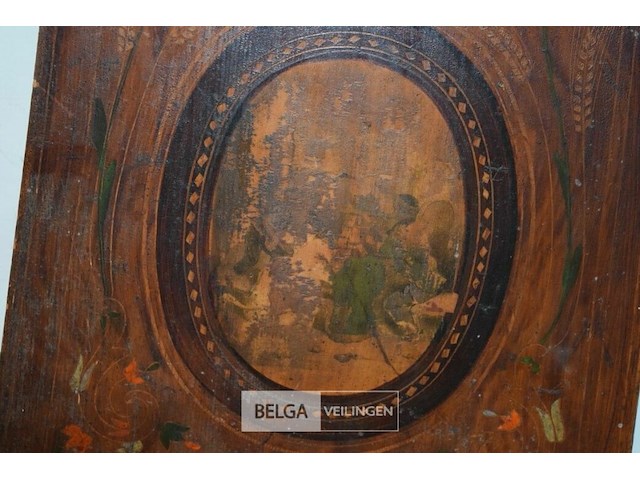 Comtoise stijl houten staande klok - afbeelding 4 van  5