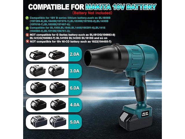 Conblom mini-accu-bladblazer - afbeelding 4 van  6