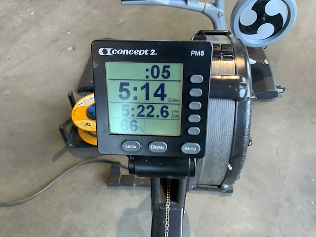 Concept2 model d pm5 roeitrainer - afbeelding 6 van  7