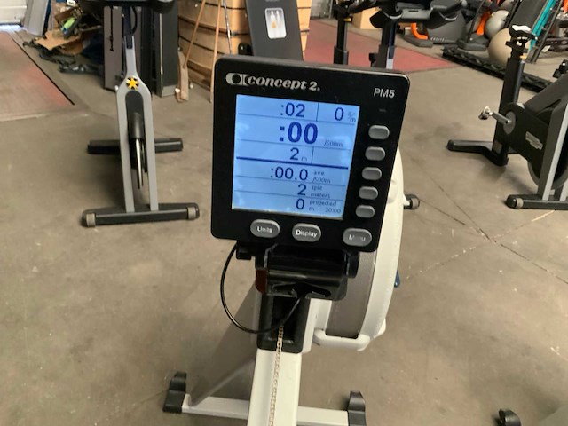 Concept2 model d pm5 roeitrainer - afbeelding 4 van  5