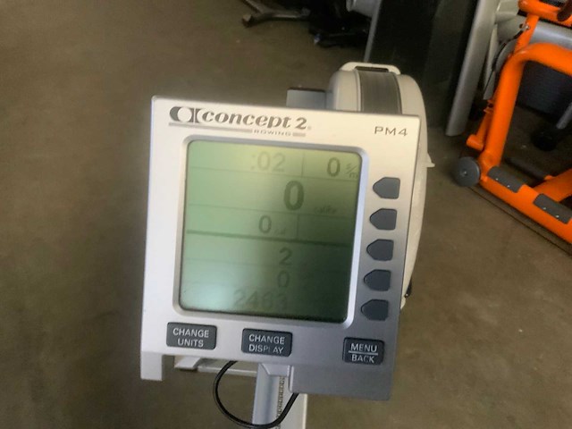 Concept2 model e pm4 roeitrainer - afbeelding 4 van  5