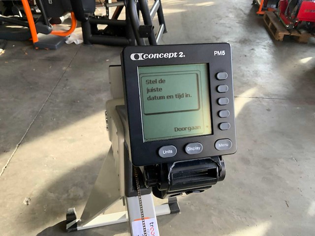 Concept2 model e pm5 roeitrainer - afbeelding 2 van  5