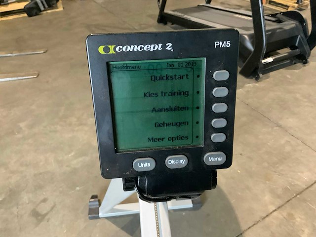 Concept2 model e pm5 roeitrainer - afbeelding 5 van  6