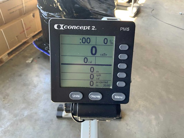 Concept2 model e pm5 roeitrainer - afbeelding 2 van  4