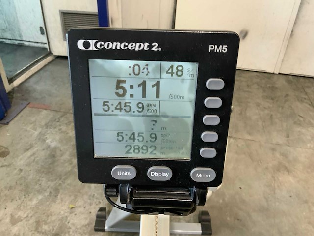 Concept2 model e pm5 roeitrainer - afbeelding 5 van  8