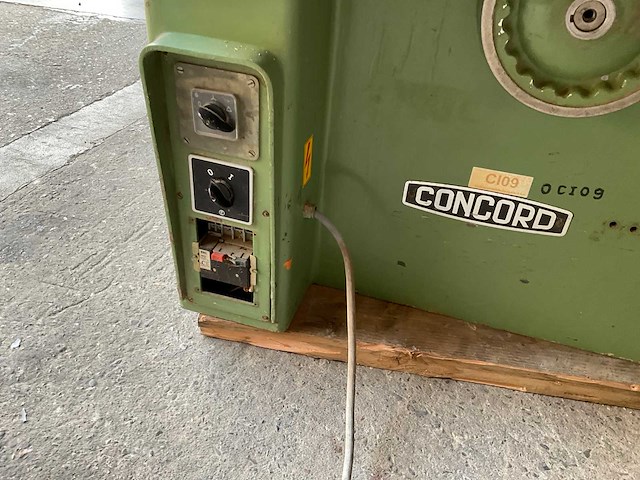 Concord paneelcirkelzaagmachine - afbeelding 7 van  8