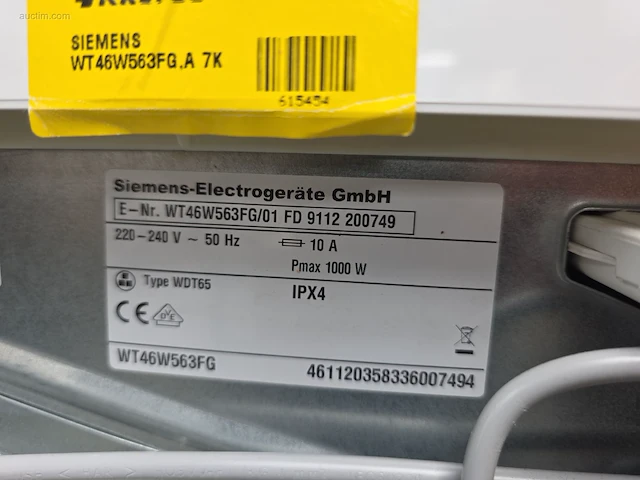 Condensatie droogkast siemens iq700 - afbeelding 9 van  9