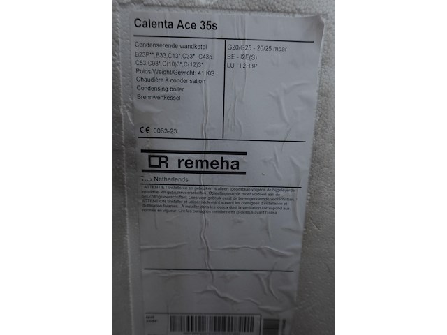 Condenserende wandketel remeha - afbeelding 4 van  4