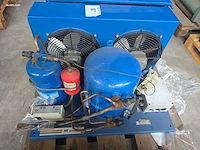 Condensing unit with hermetic compressor maneurop...