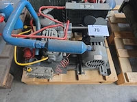 Condensing unit with open compressor bitzer...