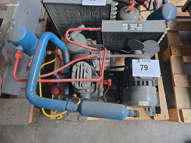Condensing unit with open compressor bitzer... - afbeelding 2 van  4